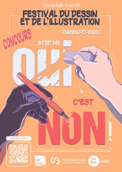Affiche_Festival du Dessin et de l'Illustration_Fédération CIDJ